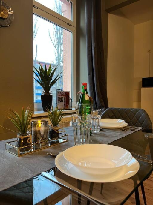 Apartmán Akk6 Designpartment Naehe Hbf Uni Oper Magdeburk Exteriér fotografie