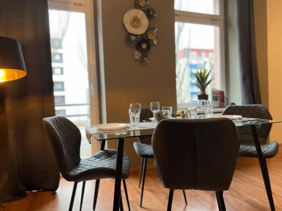 Apartmán Akk6 Designpartment Naehe Hbf Uni Oper Magdeburk Exteriér fotografie